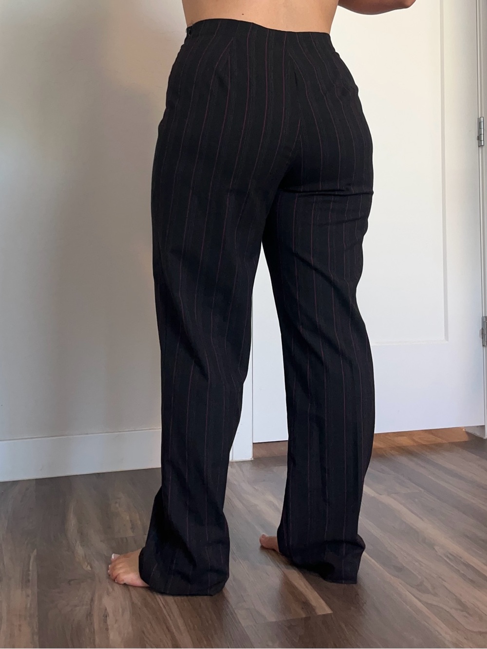 Vintage pleated Chadwick’s Pinstripe trousers